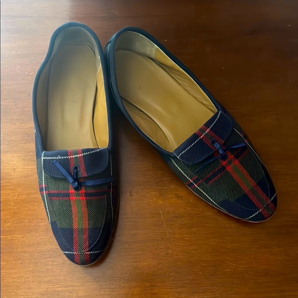 J. Crew Plaid Loafers